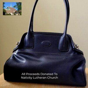 Tod's Purse -  Black Leather Handbag